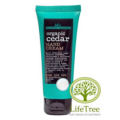 Regeneracyjny krem do rąk z olejkiem cedrowym Planeta Organica regeneracyjny krem do rąk
